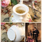 Simple Ceramic Coffee Mug Set – Elegant European Style Tea Cup and Saucer Set with Spoon