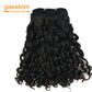 Spiral Curly Hair Wet and Wavy Human Hair Bundles Extensions for Black Woman